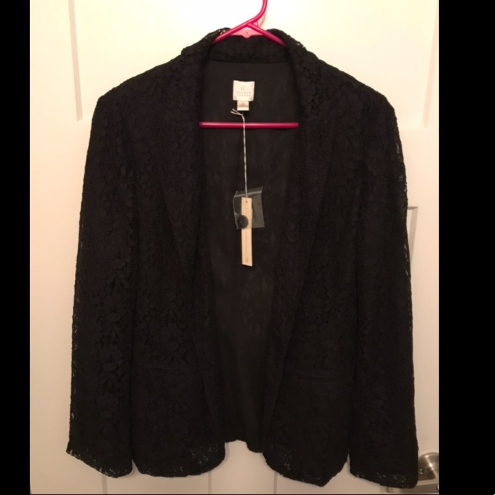 LC Lauren Conrad Lace Blazer